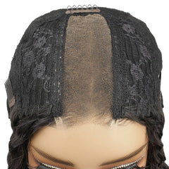Deep Curly 2x6 HD Lace Closure 100% Human Hair Glueless Wig