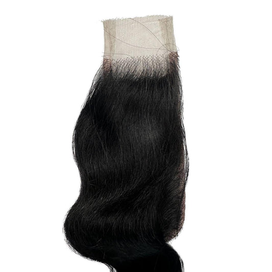Jet Black Body Wave 2x6 HD Lace Human Hair Closure