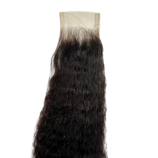Kinky Straight 2x6 HD Lace Human Hair Closure