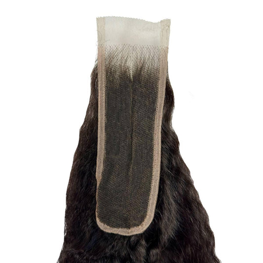 Kinky Straight 2x6 HD Lace Human Hair Closure