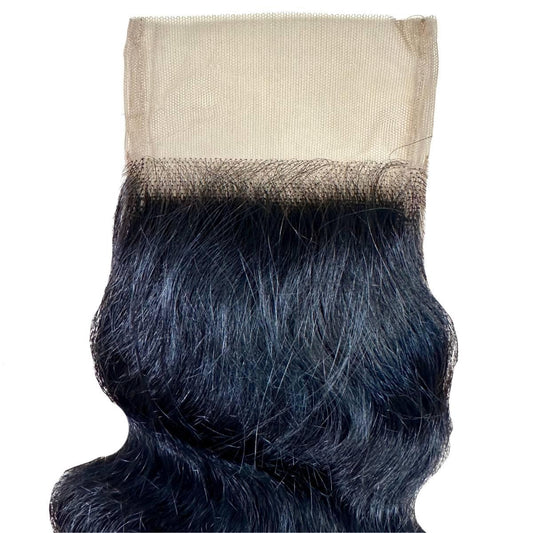 Raw Indian Curly 4x4 Transparent Lace Human Hair Closure