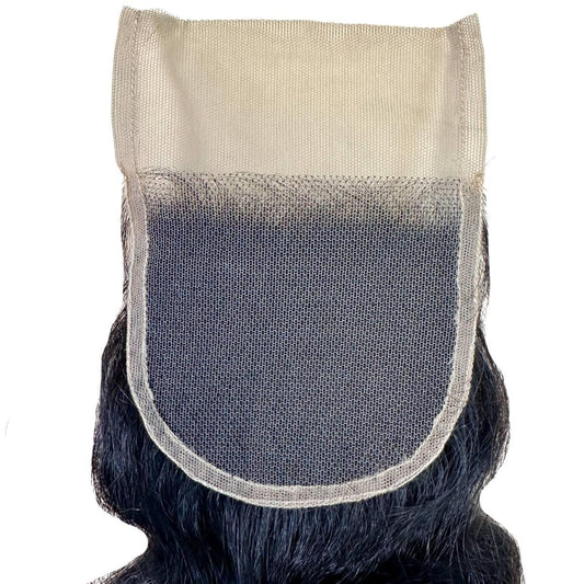 Raw Indian Curly 4x4 Transparent Lace Human Hair Closure