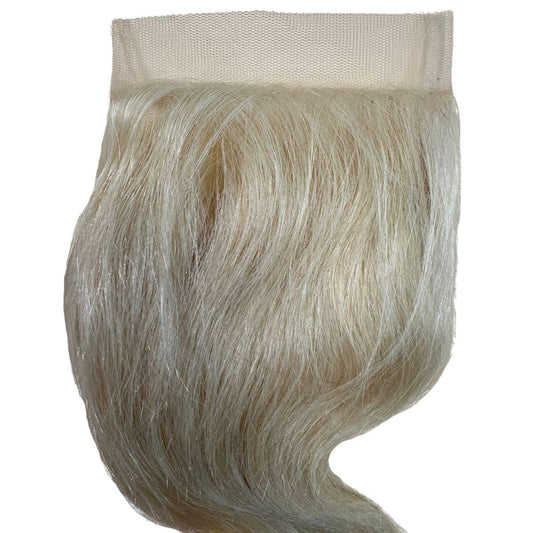 Blonde Body Wave 4x4 Transparent Lace Human Hair Closure