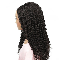 Italian Curl U Part 100% Human Hair Wig
