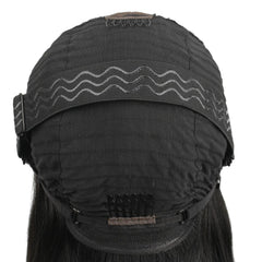 Jet Black 2x6 HD Lace Closure 100% Human Hair Bob Wig