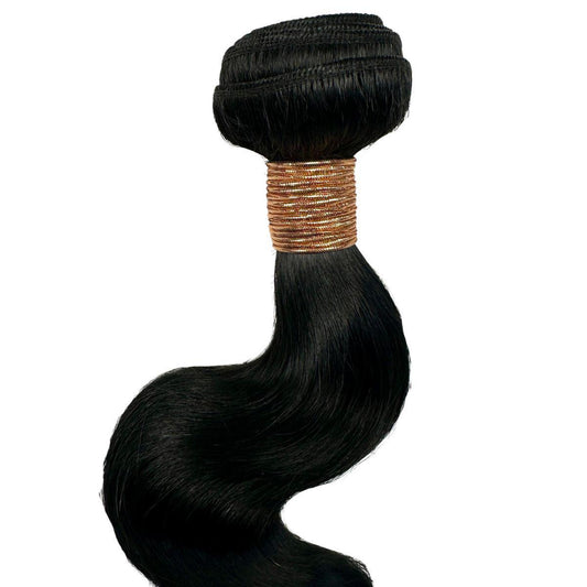 Jet Black Body Wave 100% Human Hair Bundles