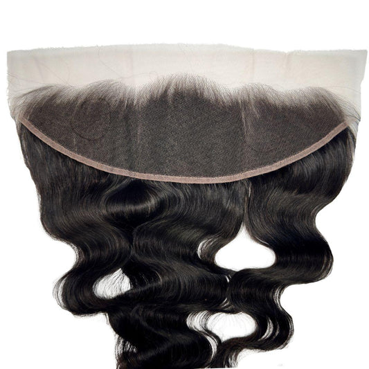 Jet Black Body Wave 13x4 HD Lace Human Hair Frontal