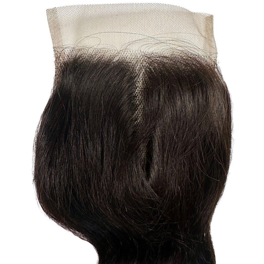 Raw Brazilian Body Wave 4x4 Transparent Closure SALE