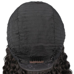Tight Curl V Part 100% Human Hair Wig