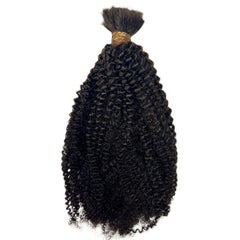 Afro Kinky Bulk Human Braiding Hair