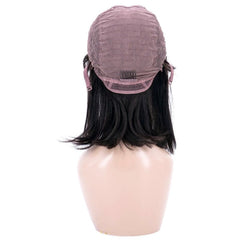 Straight Bang Bob 100% Human Hair Wig