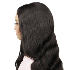 Body Wave 2x6 HD Lace Closure 100% Human Hair Glueless Wig