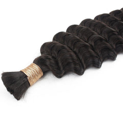 Deep Wave Bulk Human Braiding Hair