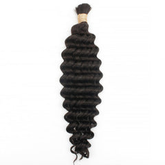 Deep Wave Bulk Human Braiding Hair