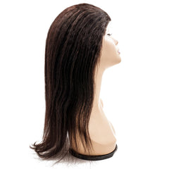 Kinky Straight Skin Polyurethane Medical Wig SALE