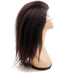 Kinky Straight Silicone Skin Medical Wig SALE