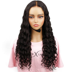 Latin Wave 2x6 HD Lace Closure 100% Human Hair Glueless Wig