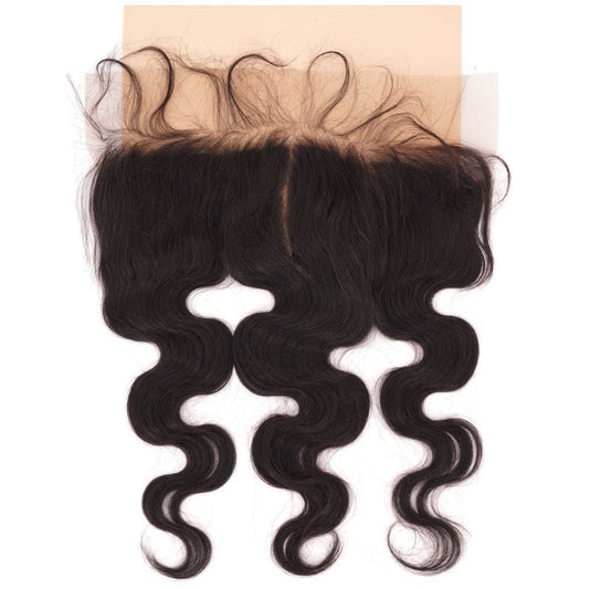 Malaysian Body Wave 13x4 Transparent Lace Human Hair Frontal