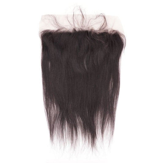 Malaysian Straight 13x4 Transparent Lace Human Hair Frontal